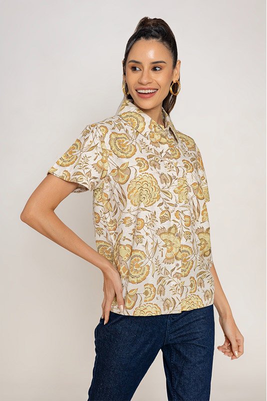 FLORAL PRINT SHIRT
