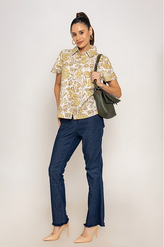 FLORAL PRINT SHIRT - Image 2